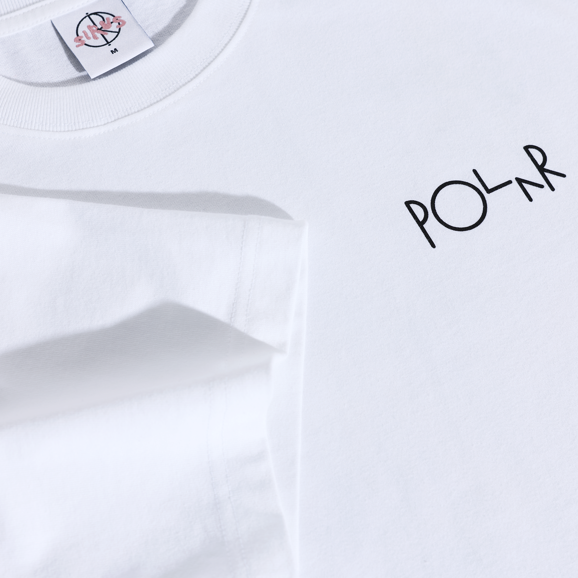 POLAR - Fill Logo Tee | Searching For Peace "White"