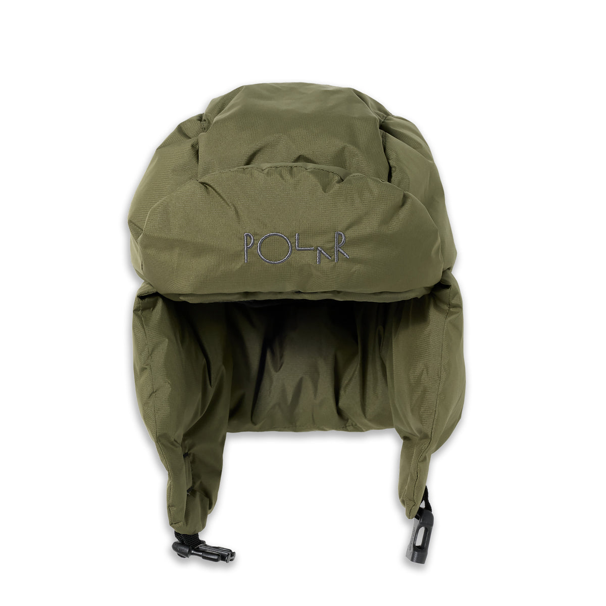 POLAR - Ailu Puffer Trapper Cap  "Army Green"