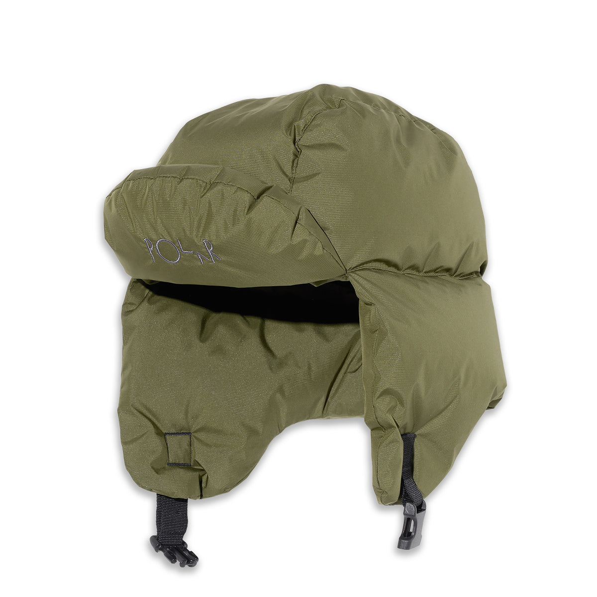 POLAR - Ailu Puffer Trapper Cap  "Army Green"
