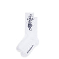 POLAR - Rib Socks | Long | Tribal  "White/Navy"