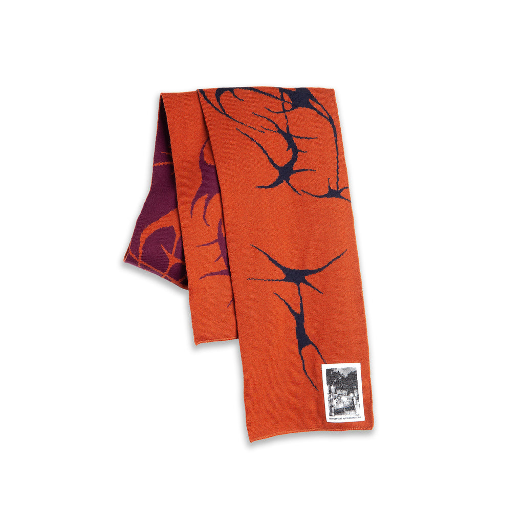 POLAR - Salim Scarf | Tribal  "Burnt Orange"