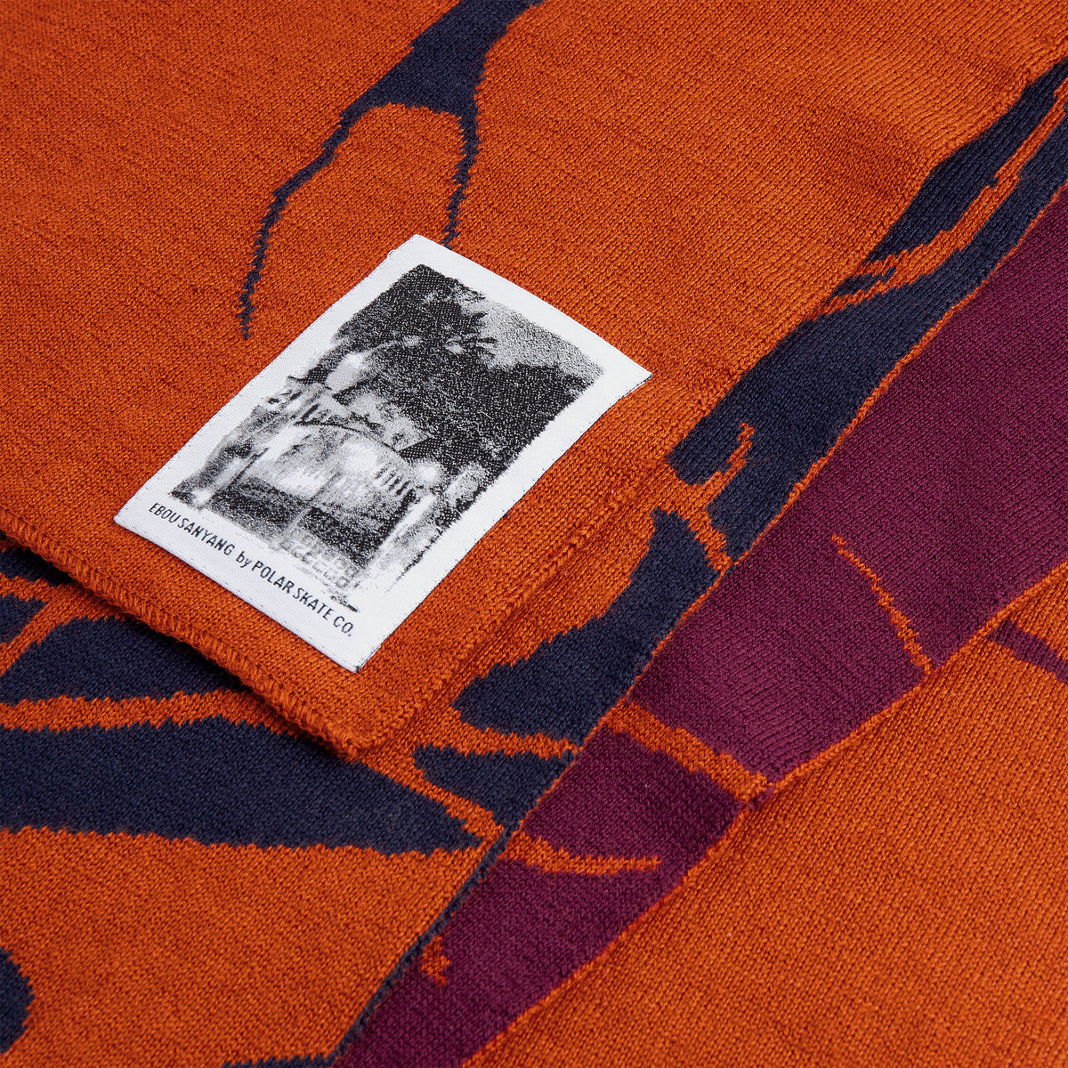 POLAR - Salim Scarf | Tribal  "Burnt Orange"