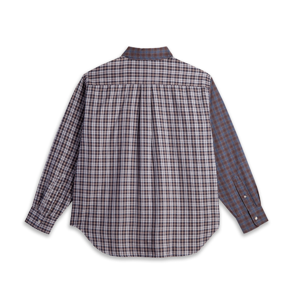 POLAR - Ben LS Shirt | Violin "Graphite/Blue"