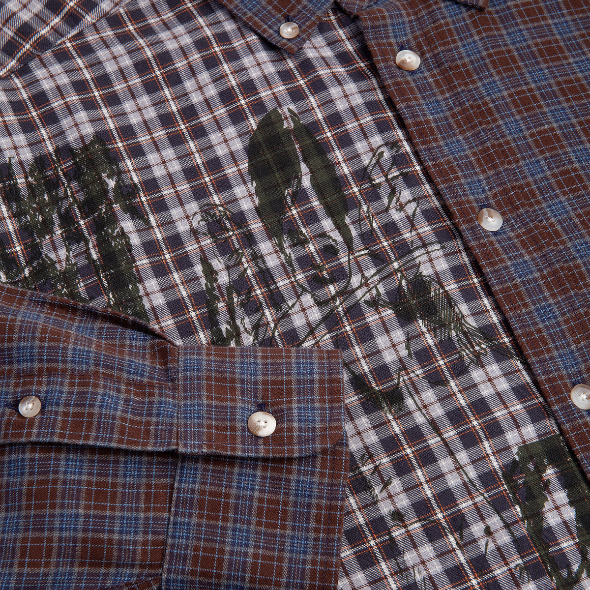 POLAR - Ben LS Shirt | Violin "Graphite/Blue"