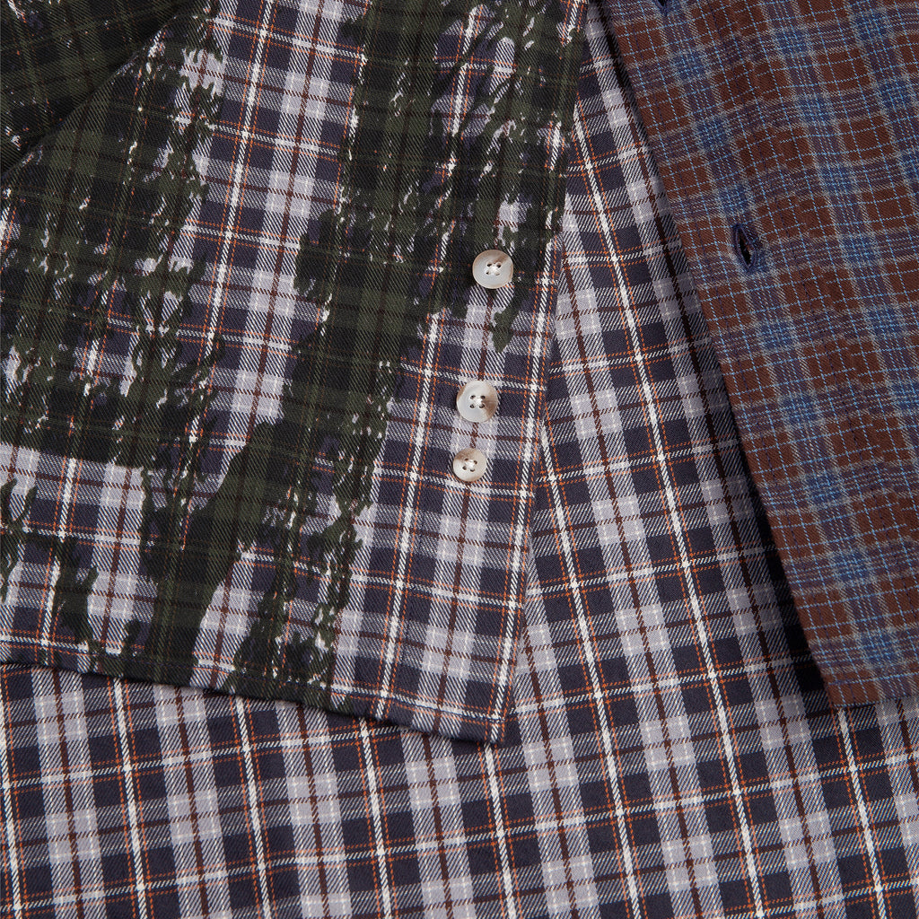POLAR - Ben LS Shirt | Violin "Graphite/Blue"