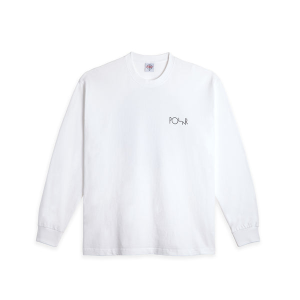 POLAR - Fill Logo LS Tee | Klez Crossing "White"