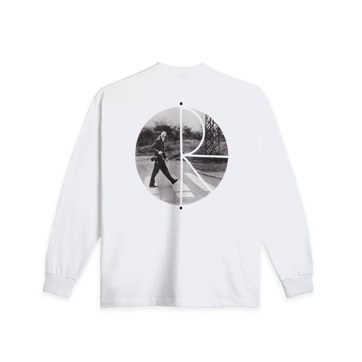 POLAR - Fill Logo LS Tee | Klez Crossing "White"