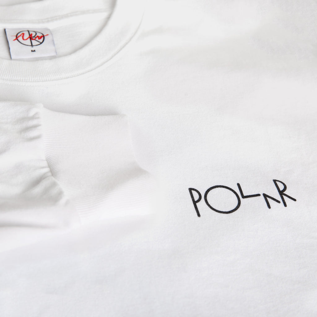 POLAR - Fill Logo LS Tee | Klez Crossing "White"