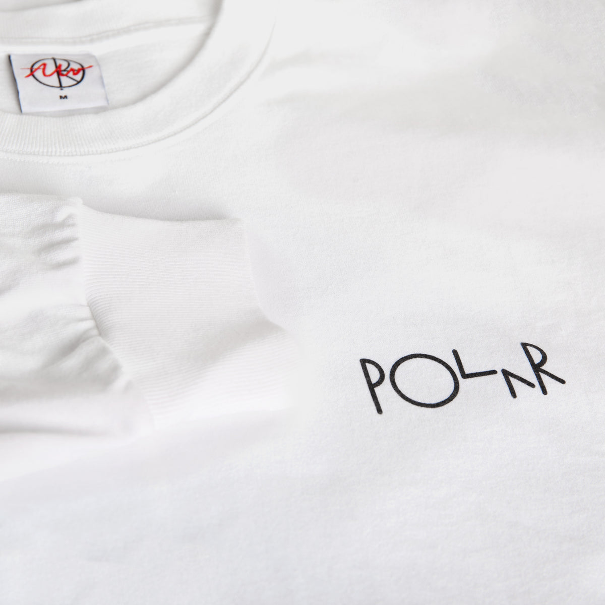 POLAR - Fill Logo LS Tee | Klez Crossing "White"