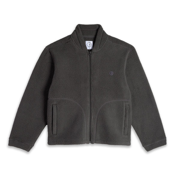 POLAR - Roman Fleece Jacket "Dirty black"