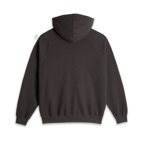 POLAR - Waffle Zip Hoodie "Dirty Black"