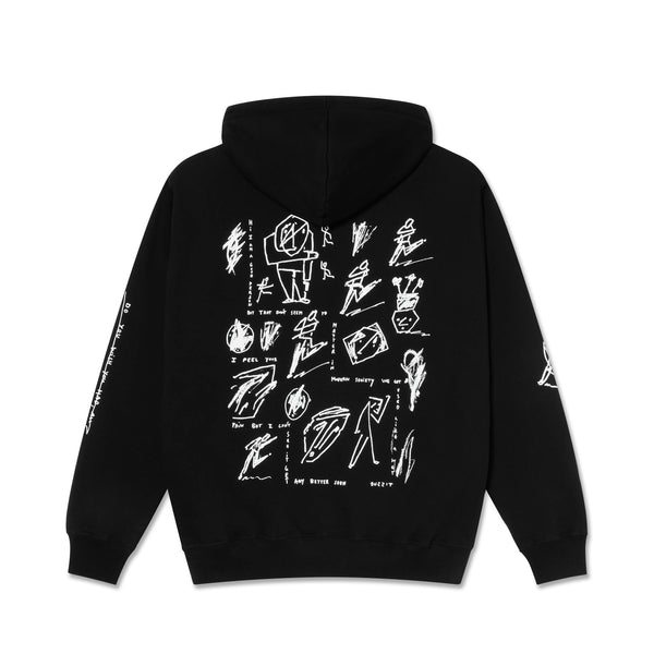 POLAR - Dave Hoodie | Sad at Times "Black"