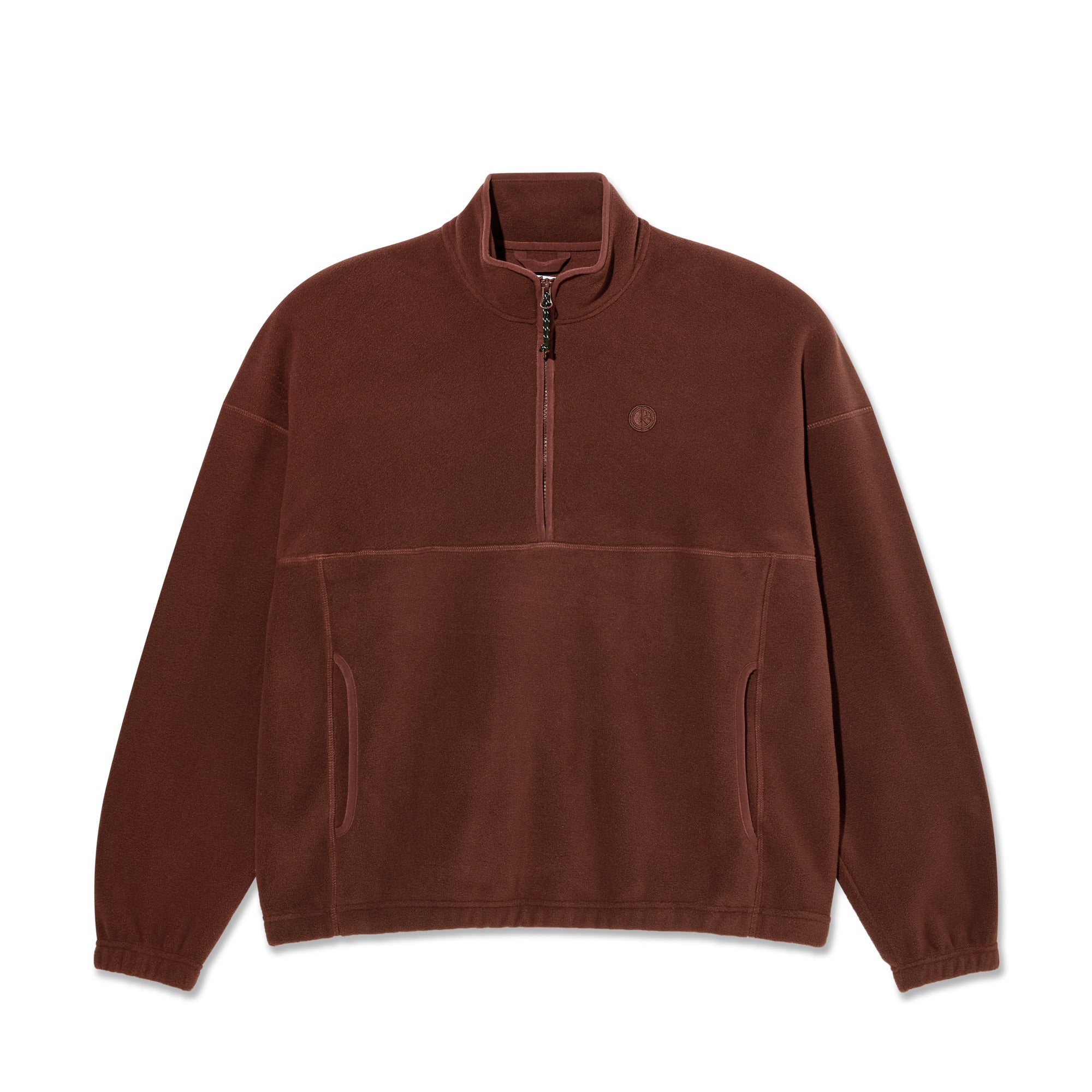 POLAR - Ivan Half Zip Sweater "Wine"