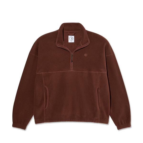 POLAR - Ivan Half Zip Sweater "Wine"