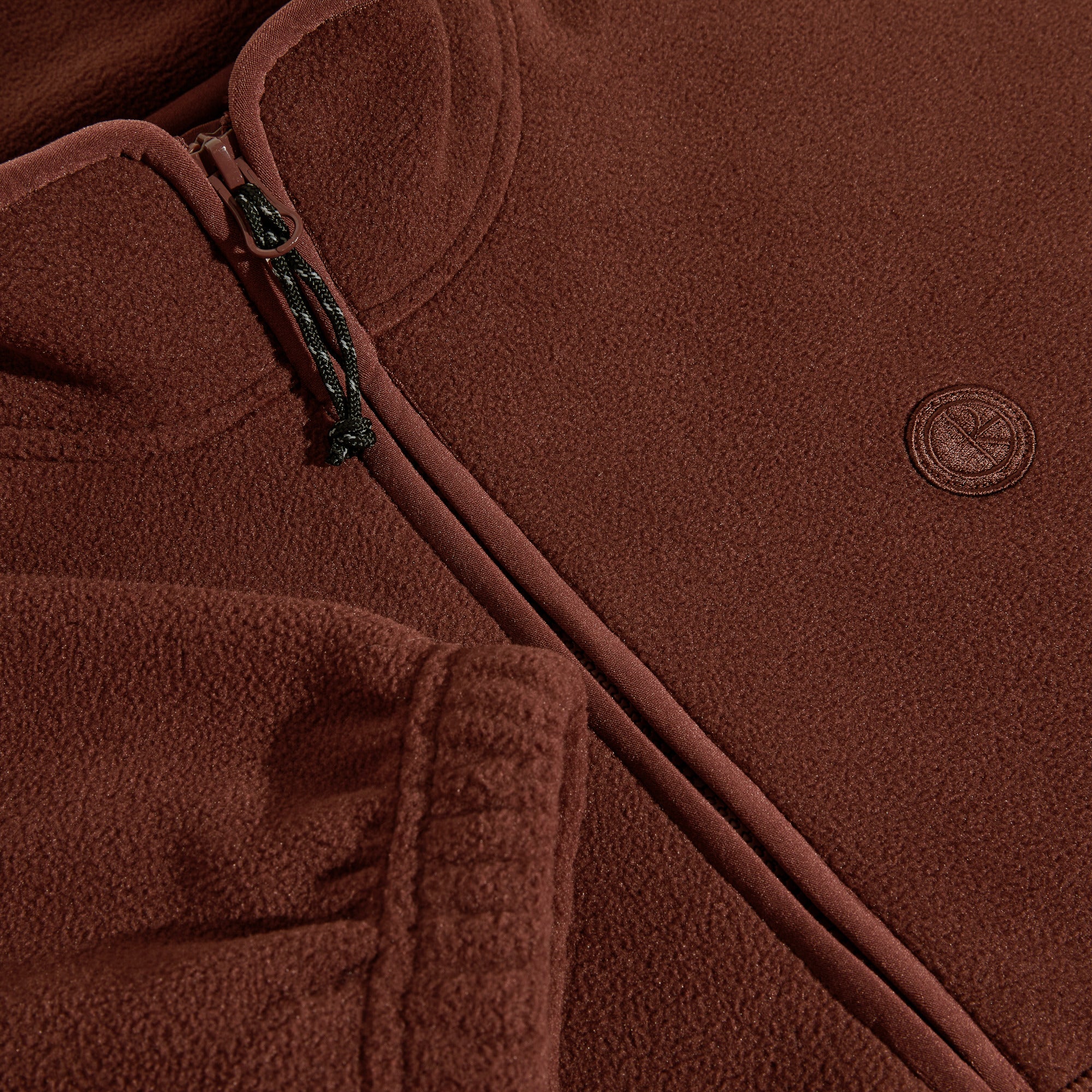 POLAR - Ivan Half Zip Sweater "Wine"