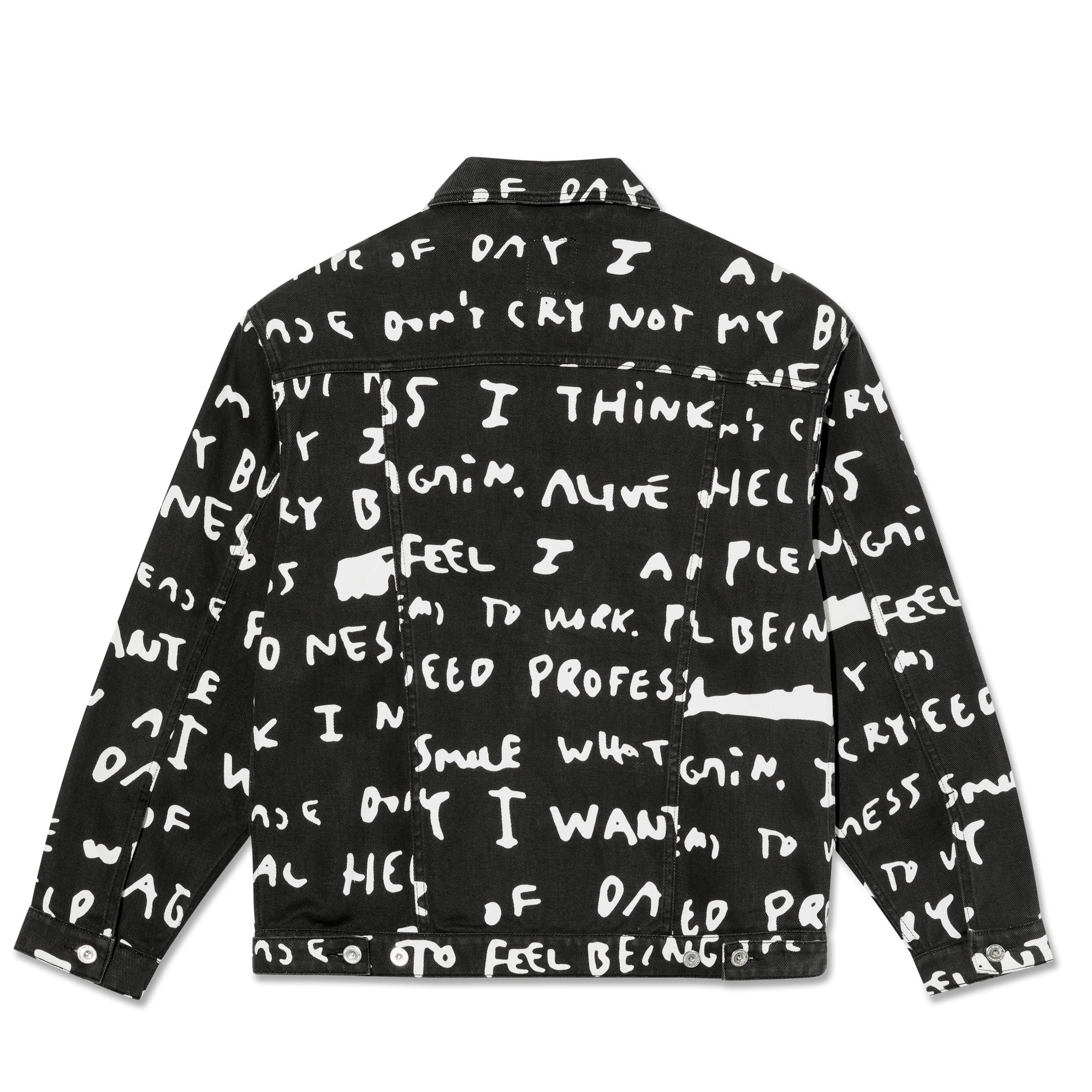 POLAR - Patrik Jacket | Sad Notes "Black / White"