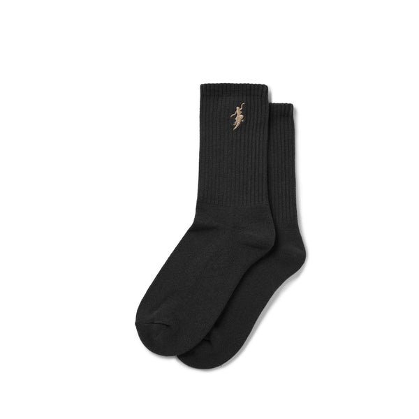 POLAR - Rib Socks | No Comply "Black / Brown"