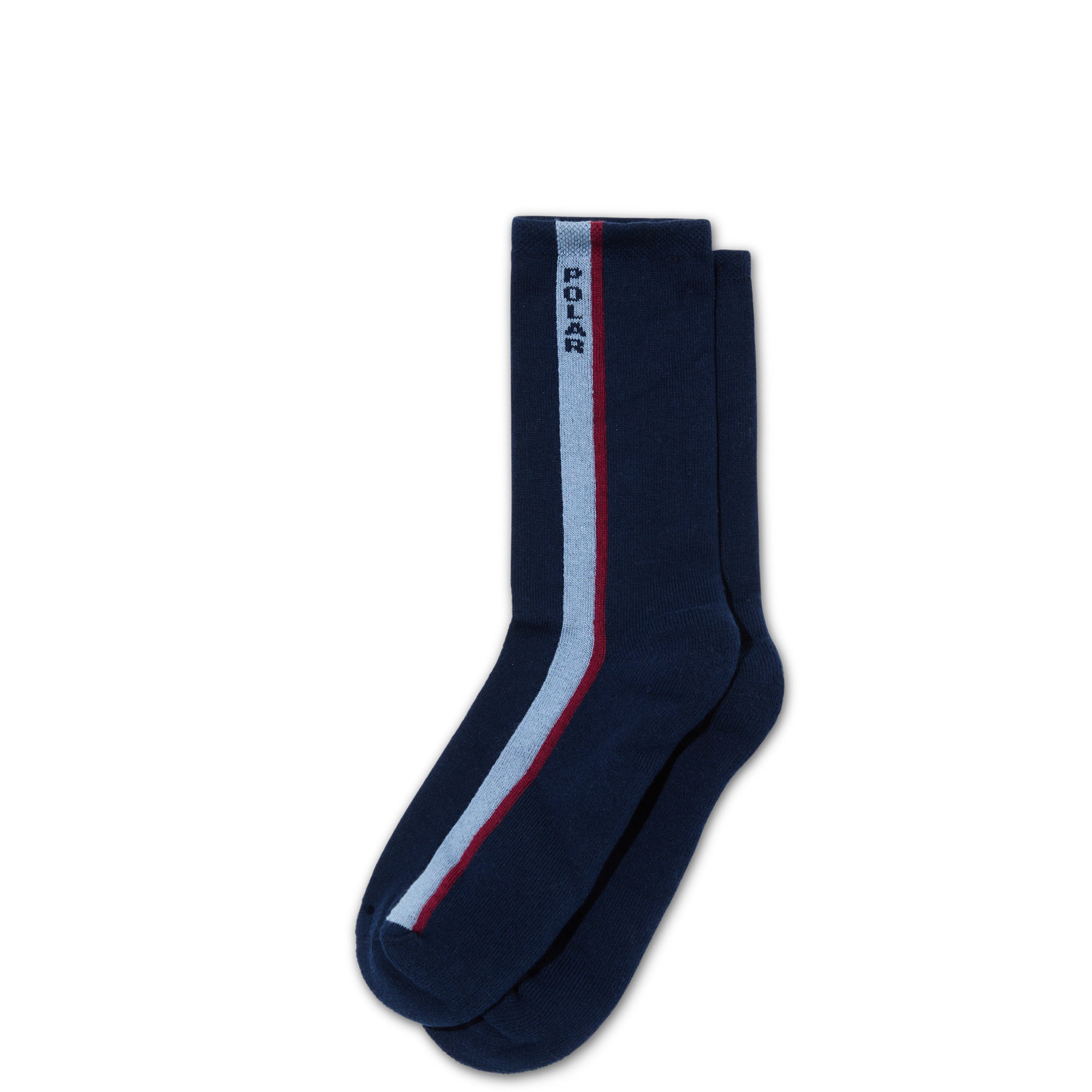 POLAR - Business Socks | Side Stripe "Navy"