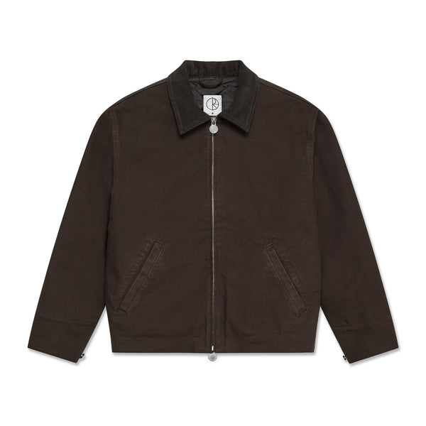 POLAR - Cliff Jacket With Quilted Lining "Chocolate"