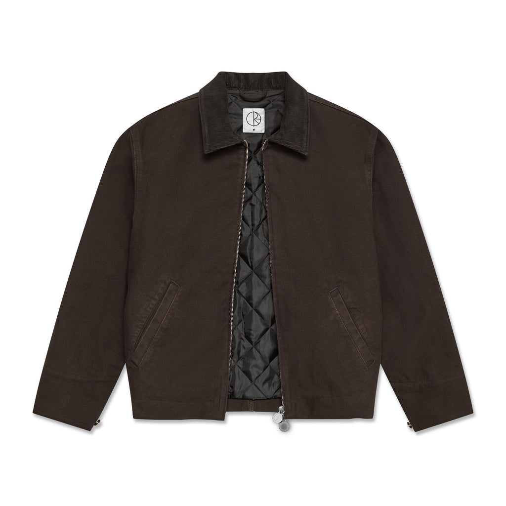 POLAR - Cliff Jacket With Quilted Lining "Chocolate"