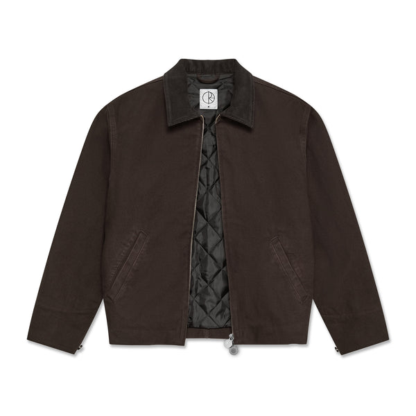 POLAR - Cliff Jacket With Quilted Lining "Chocolate"