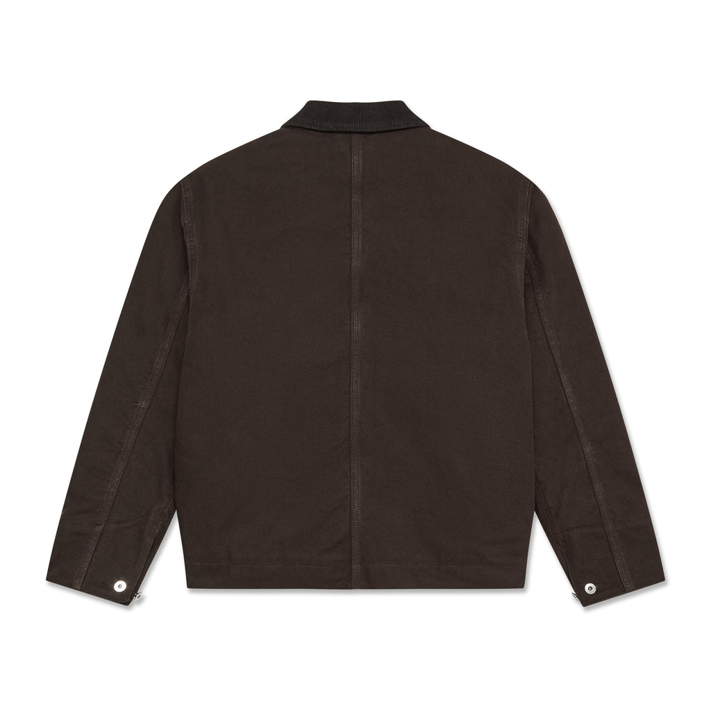 POLAR - Cliff Jacket With Quilted Lining "Chocolate"