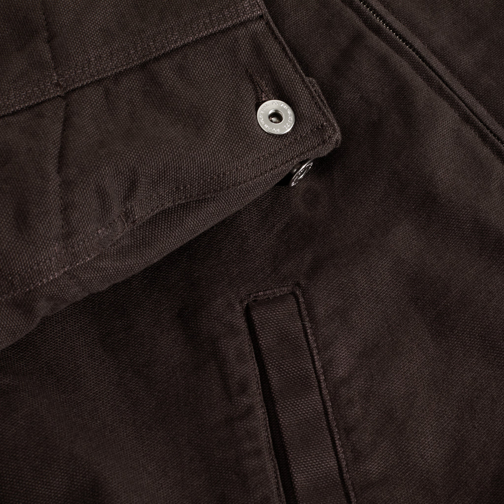 POLAR - Cliff Jacket With Quilted Lining "Chocolate"