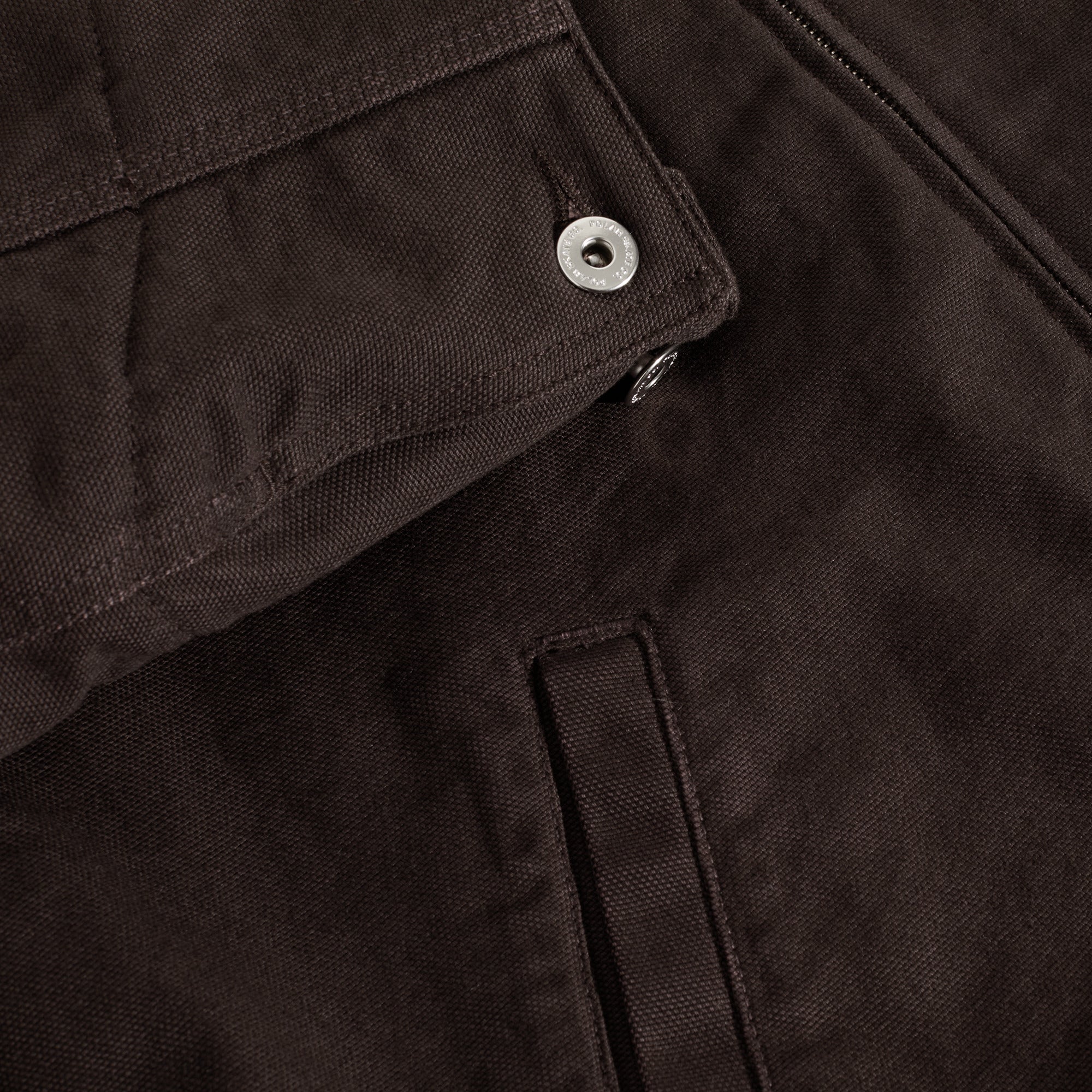 POLAR - Cliff Jacket With Quilted Lining "Chocolate"