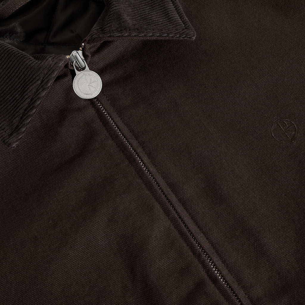 POLAR - Cliff Jacket With Quilted Lining "Chocolate"