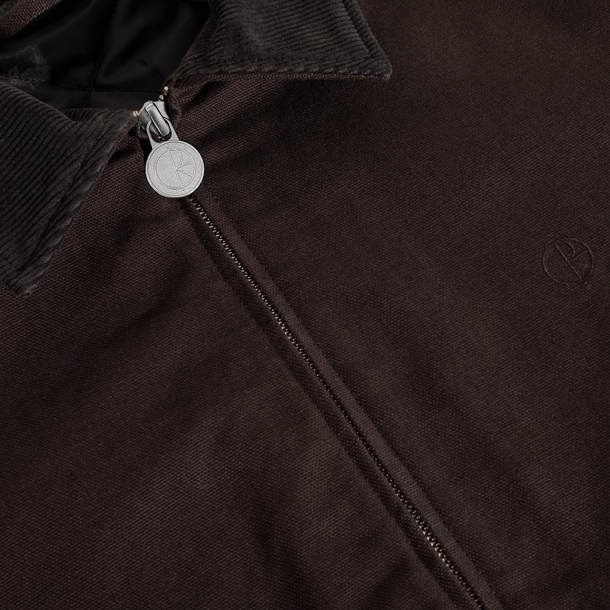 POLAR - Cliff Jacket With Quilted Lining "Chocolate"