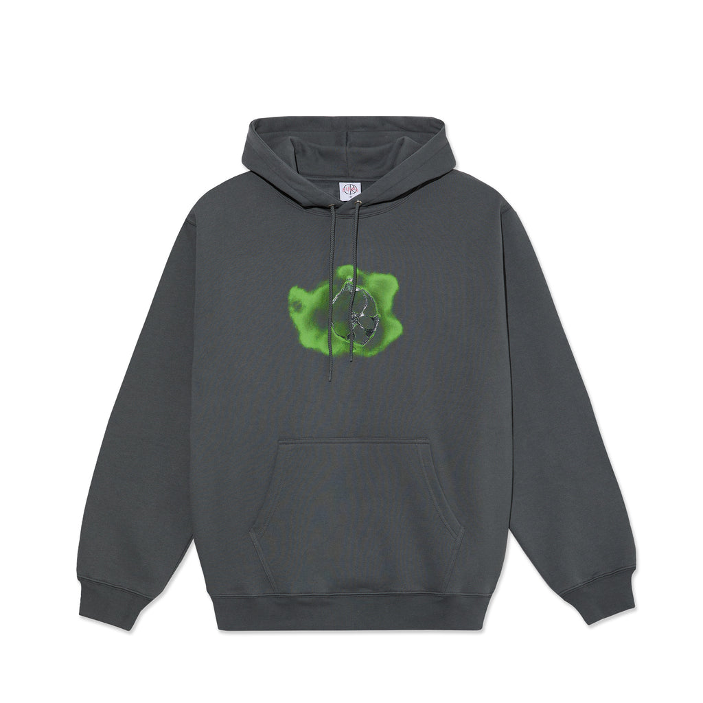 POLAR - Dave Hoodie | Metal Logo "Graphite"