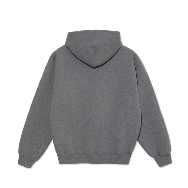 POLAR - Ed Hoodie Patch "Dark Heather Grey"
