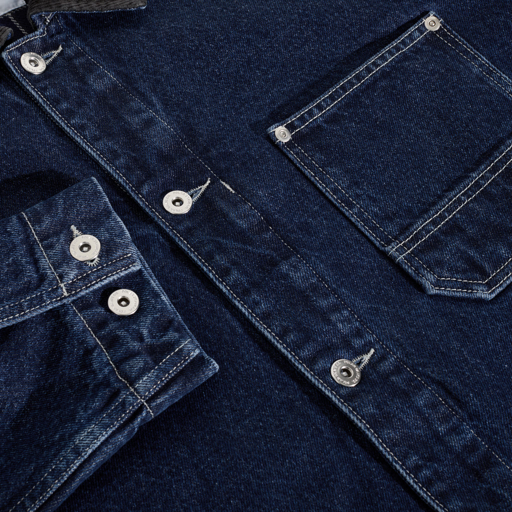 POLAR - Ezra Jacket With Flannel Lining "Indigo"