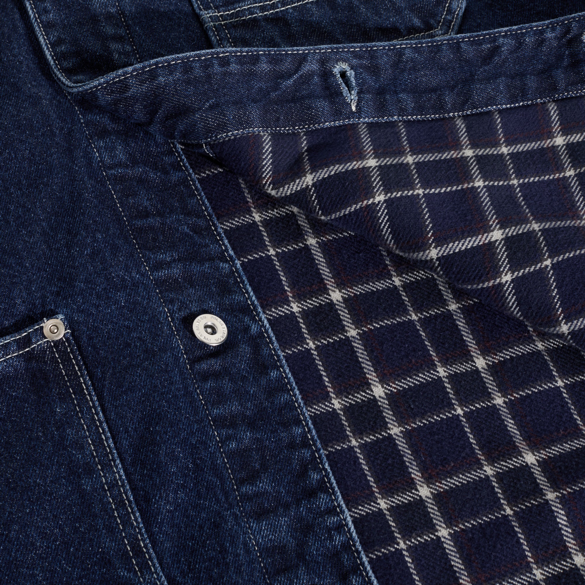 POLAR - Ezra Jacket With Flannel Lining "Indigo"