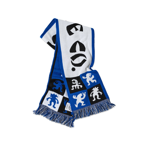 POLAR - Football Scarf | Checkers "Blue"