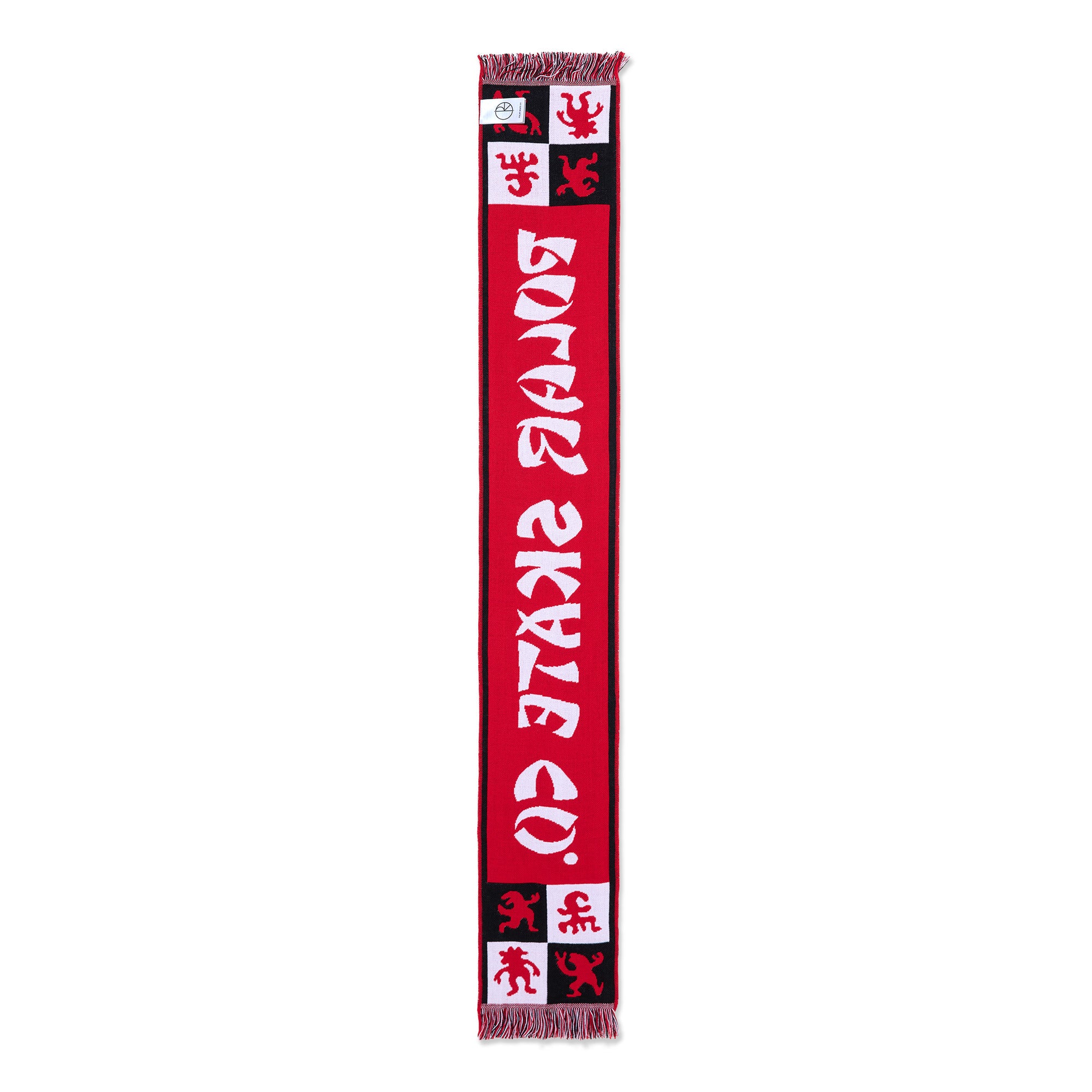 POLAR - Football Scarf | Checkers "Red"