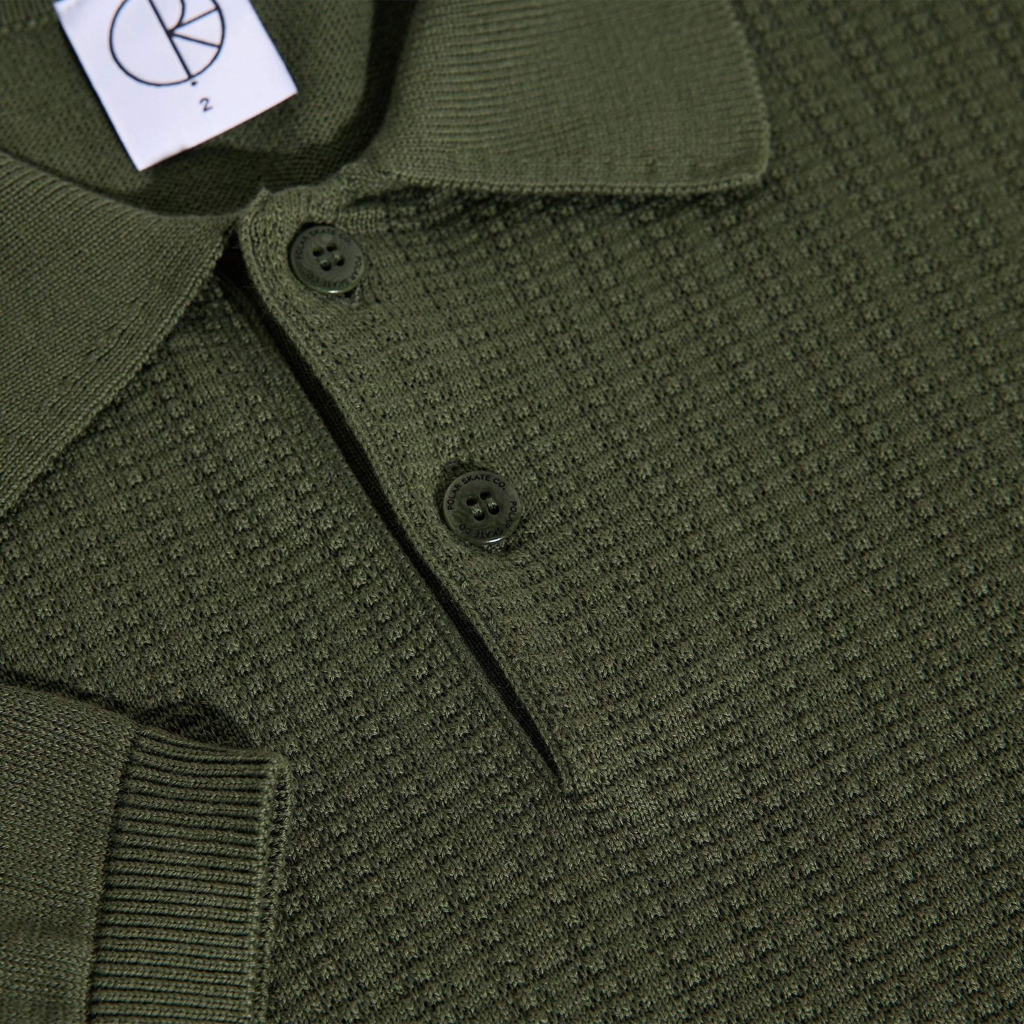POLAR - Miles Polo Shirt  "Dark Olive"