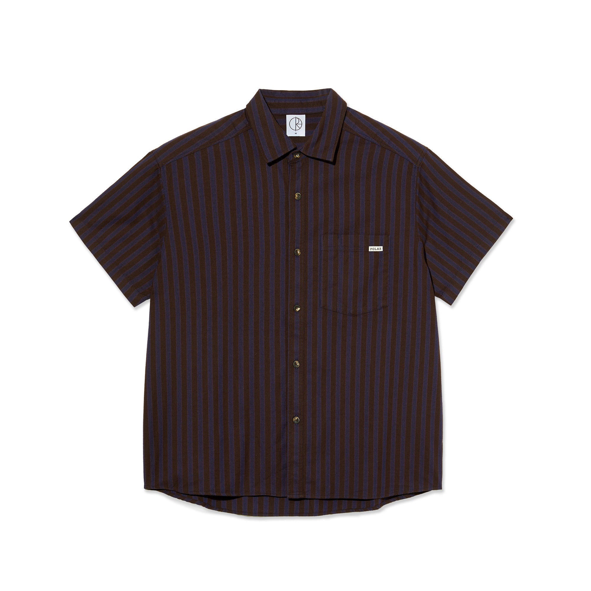 POLAR - Mitchell Shirt  "Purple/Chocolate"