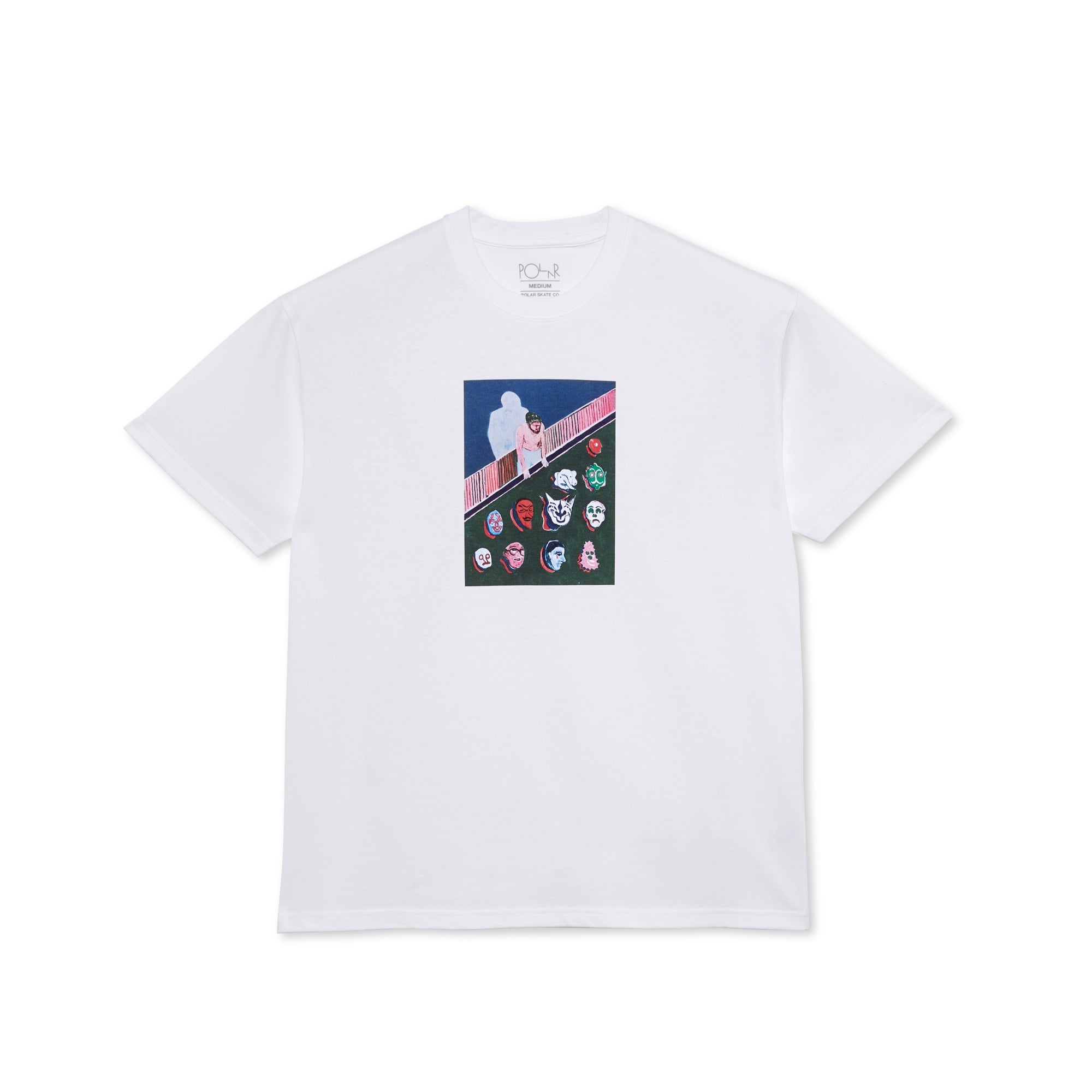 POLAR - Trophy Heads Tee "White"