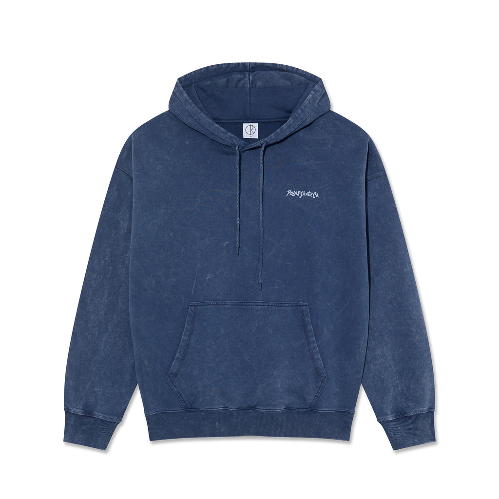 POLAR - Acid Frank Hoodie | Surf Logo "Dark Blue"