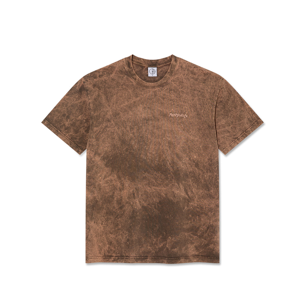 POLAR - Acid Tee | Surf Logo "Brown"