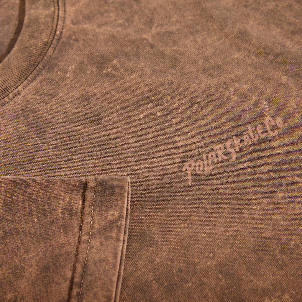 POLAR - Acid Tee | Surf Logo "Brown"