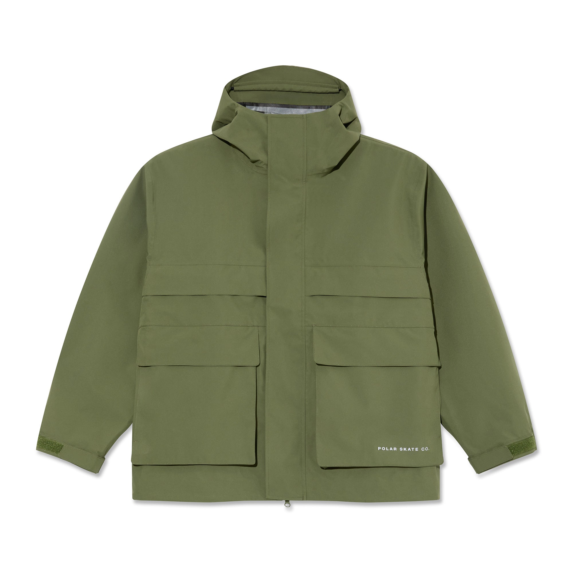 POLAR - Cargo Shell Jacket "Moss Green"