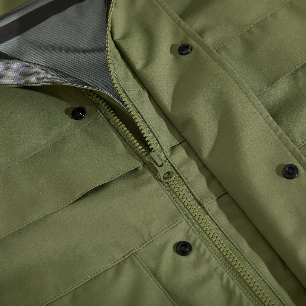 POLAR - Cargo Shell Jacket "Moss Green"