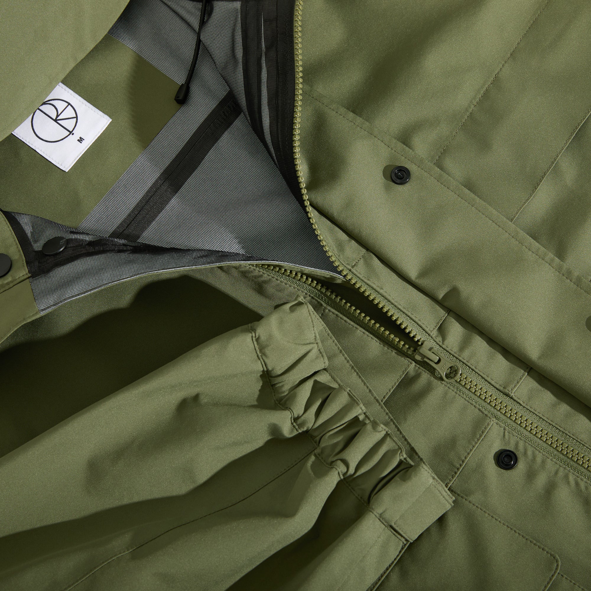 POLAR - Cargo Shell Jacket "Moss Green"