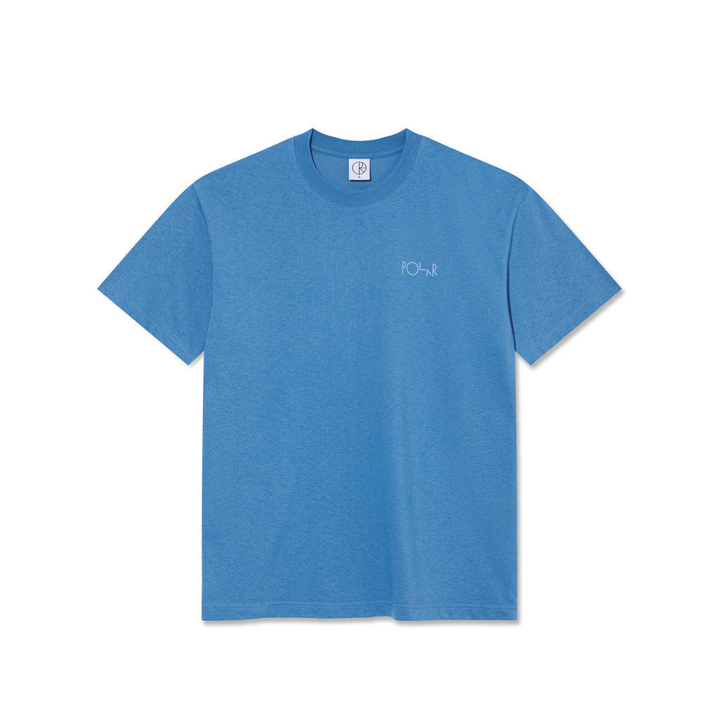POLAR - Contrast Tee | Stroke Logo "French Blue"