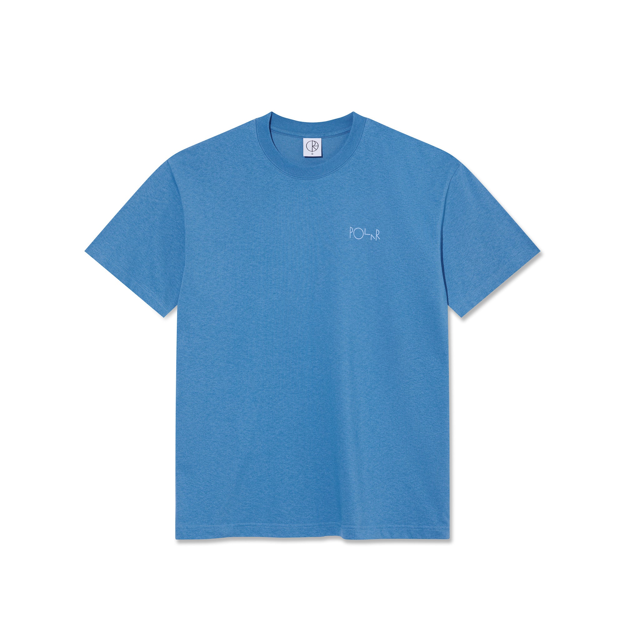 POLAR - Contrast Tee | Stroke Logo "French Blue"