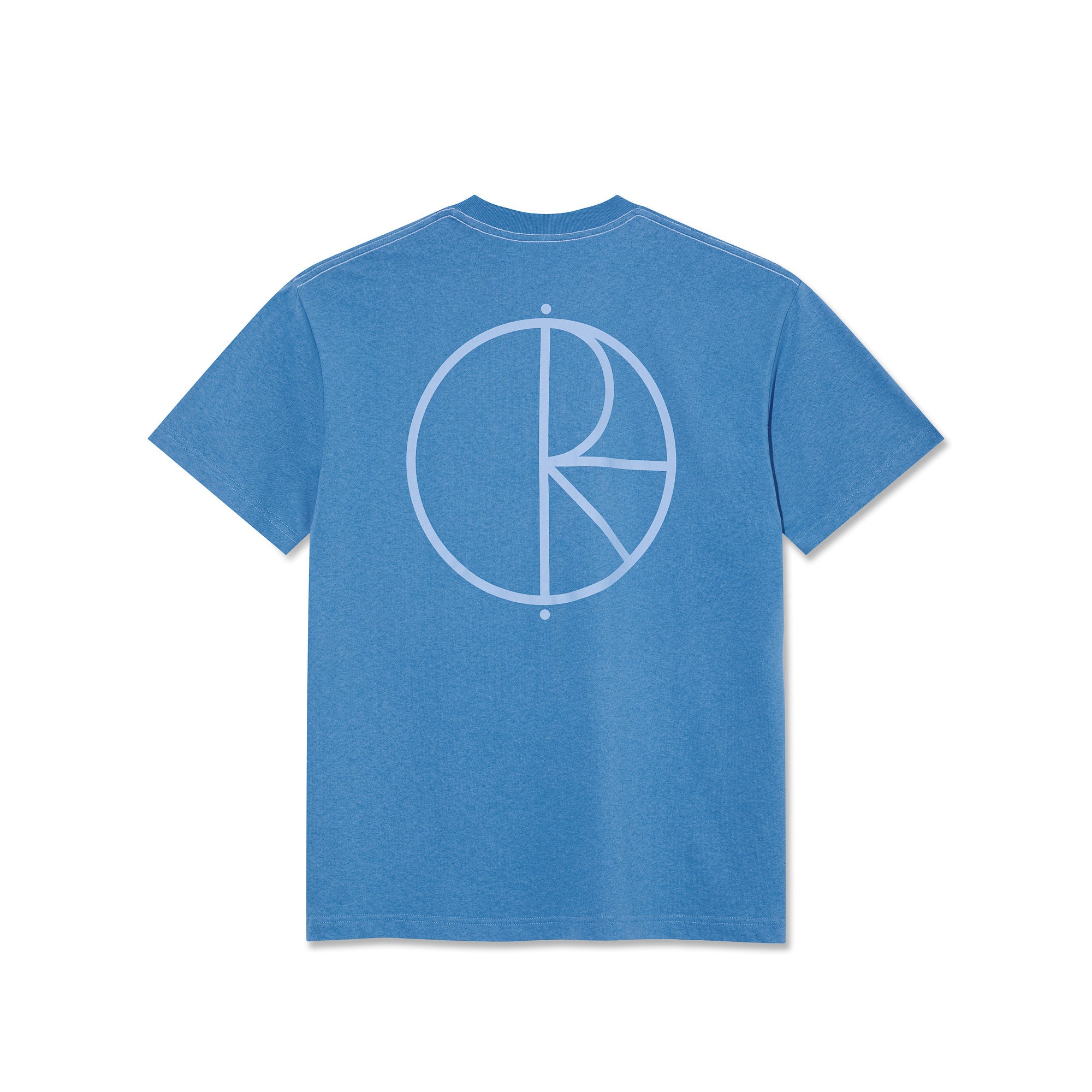 POLAR - Contrast Tee | Stroke Logo "French Blue"