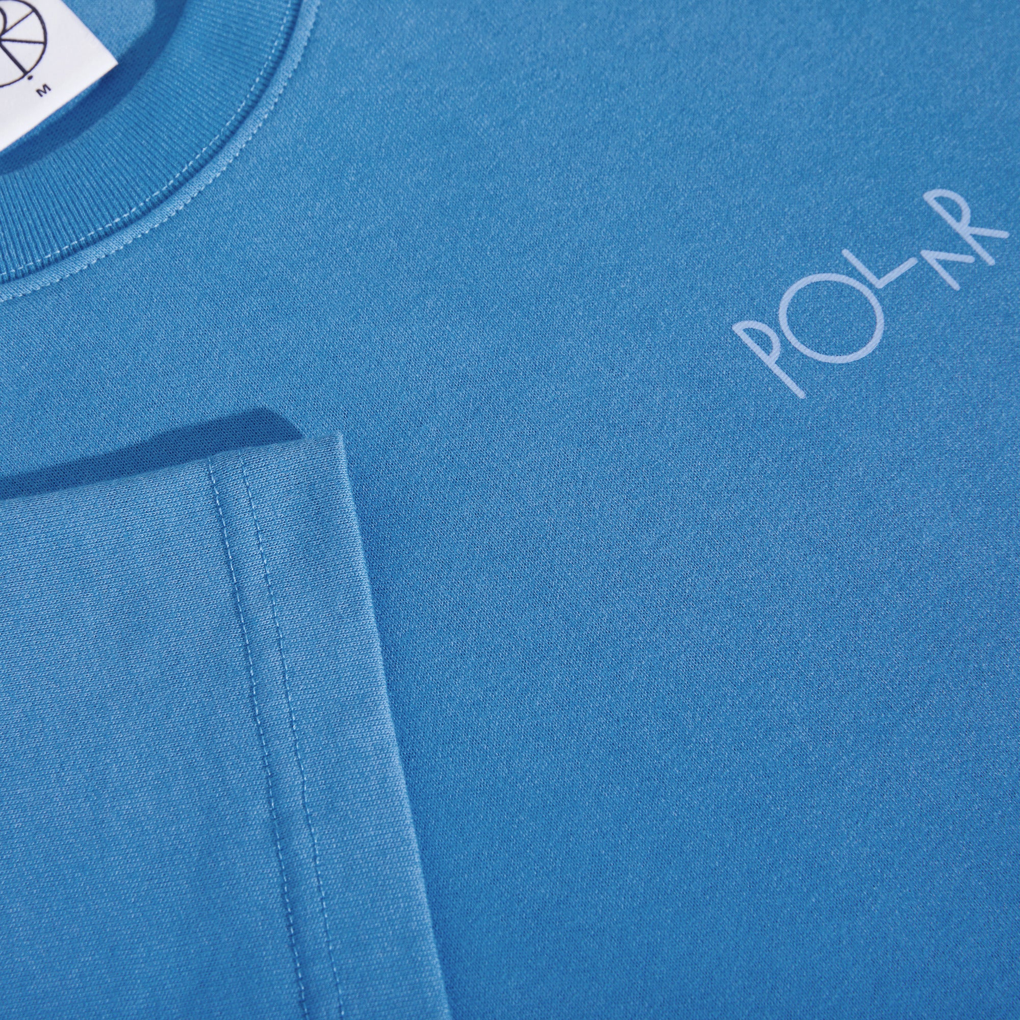 POLAR - Contrast Tee | Stroke Logo "French Blue"