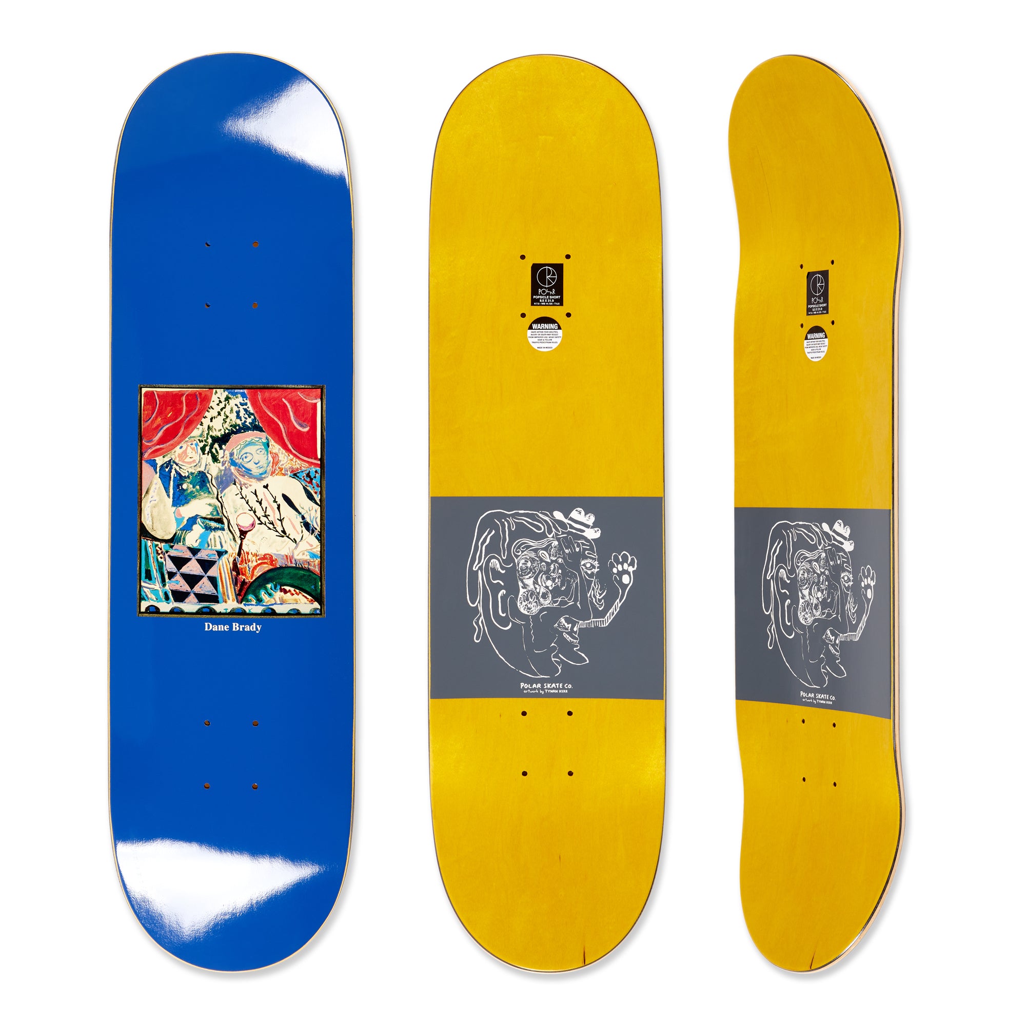 POLAR - Dane Brady | Time Travellers (Blue) "8.5"